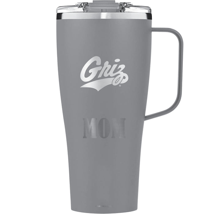 BruMate Toddy XL 32oz Tumbler with Montana Grizzlies Mom Primary Logo