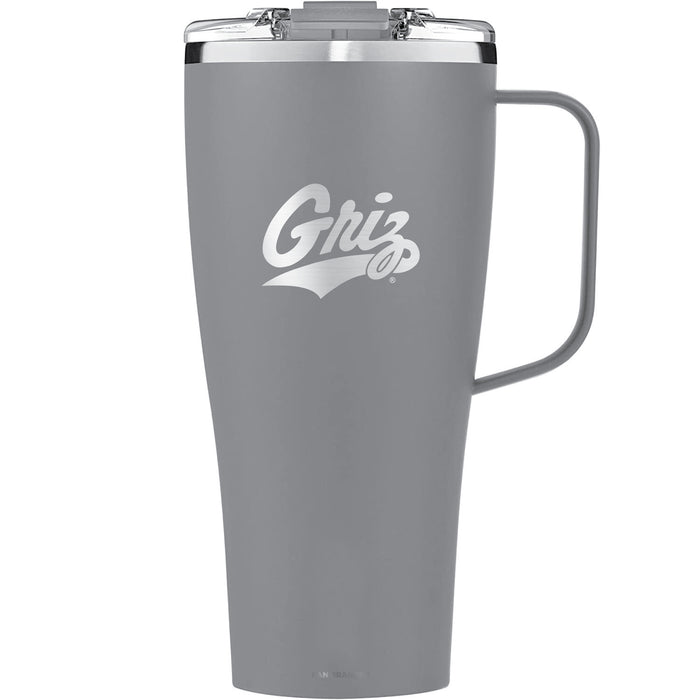 BruMate Toddy XL 32oz Tumbler with Montana Grizzlies Etched Primary Logo