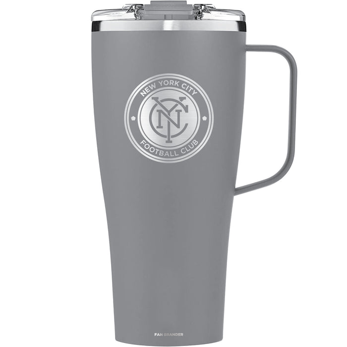 BruMate Toddy XL 32oz Tumbler with New York City FC Etched Primary Logo