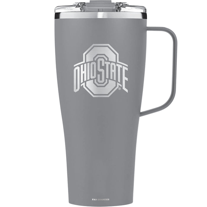 BruMate Toddy XL 32oz Tumbler with Ohio State Buckeyes Etched Primary Logo