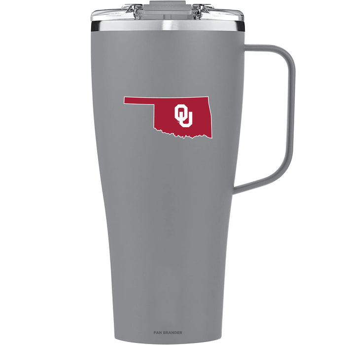 BruMate Toddy XL 32oz Tumbler with Oklahoma Sooners State Design