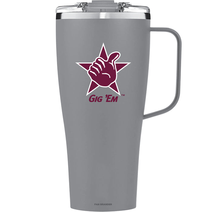 BruMate Toddy XL 32oz Tumbler with Texas A&M Aggies Texas A&M Gig Em