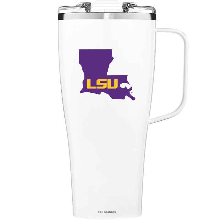 BruMate Toddy XL 32oz Tumbler with LSU Tigers State Design