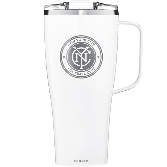 BruMate Toddy XL 32oz Tumbler with New York City FC Etched Primary Logo
