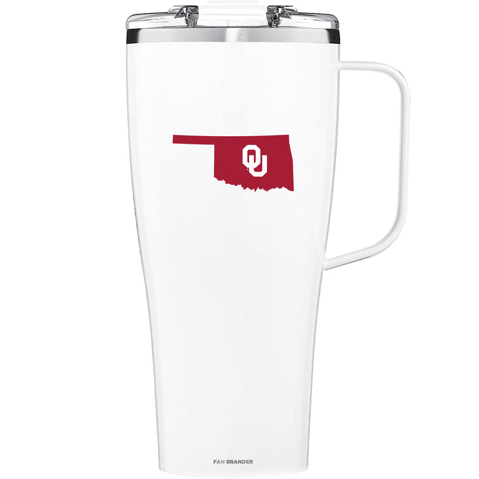 BruMate Toddy XL 32oz Tumbler with Oklahoma Sooners State Design