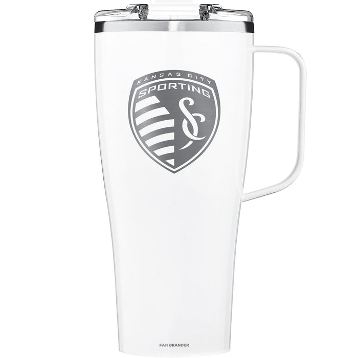 BruMate Toddy XL 32oz Tumbler with Sporting Kansas City Etched Primary Logo