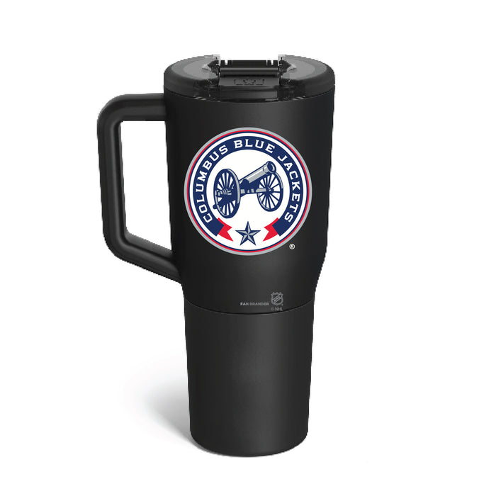 BruMate MUV 35oz Tumbler with Columbus Blue Jackets Logos