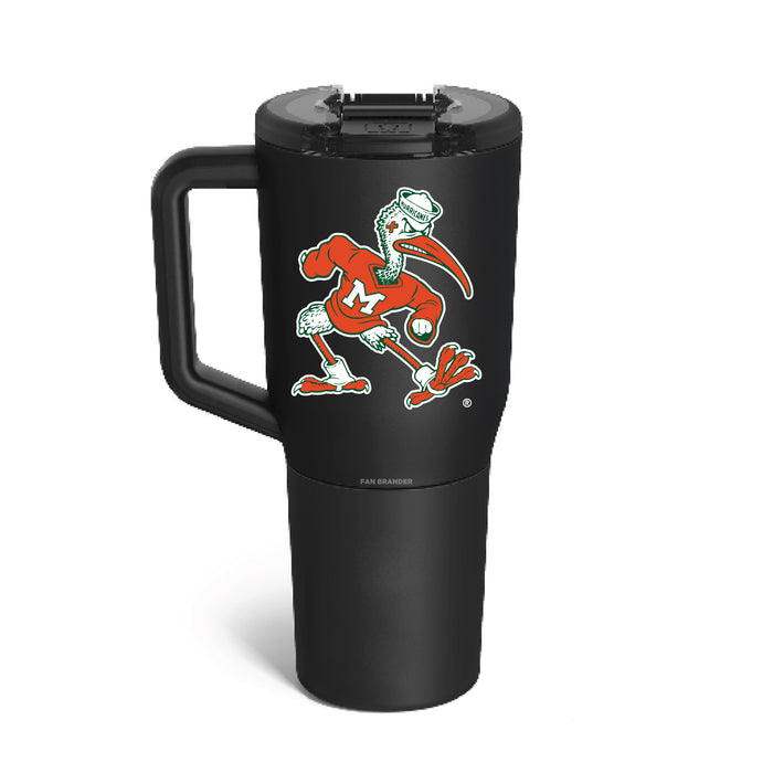 BruMate MUV 35oz Tumbler with Miami Hurricanes Logos