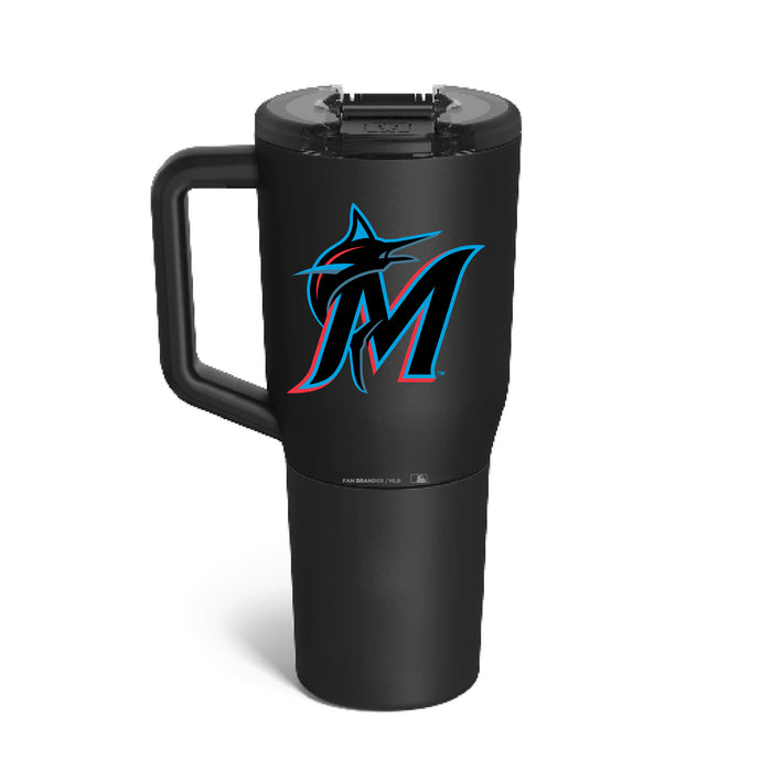 BruMate MUV 35oz Tumbler with Miami Marlins Logos