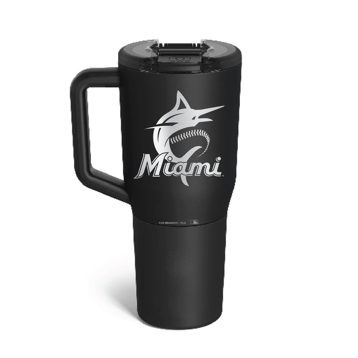 BruMate MUV 35oz Tumbler with Miami Marlins Logos