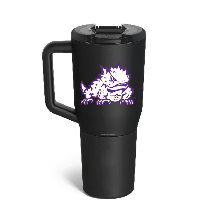 BruMate MUV 35oz Tumbler with Texas Christian University Horned Frogs Logos