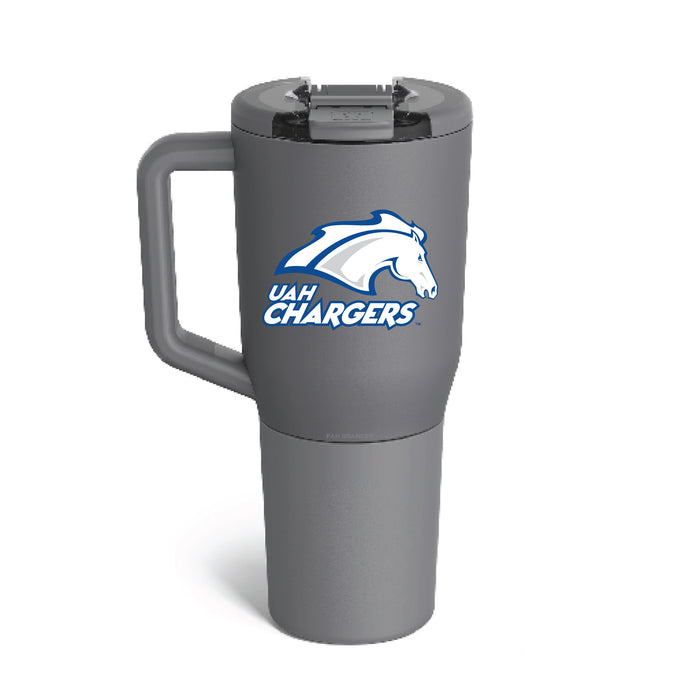 BruMate MUV 35oz Tumbler with UAH Chargers Logos