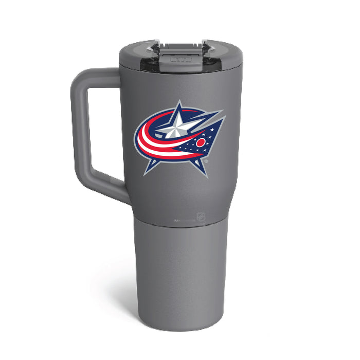 BruMate MUV 35oz Tumbler with Columbus Blue Jackets Logos