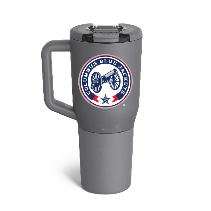 BruMate MUV 35oz Tumbler with Columbus Blue Jackets Logos