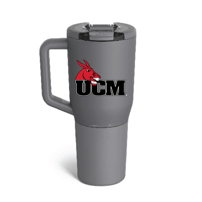BruMate MUV 35oz Tumbler with Central Missouri Mules Logos