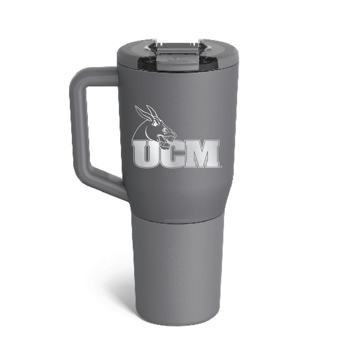 BruMate MUV 35oz Tumbler with Central Missouri Mules Logos