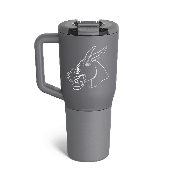 BruMate MUV 35oz Tumbler with Central Missouri Mules Logos