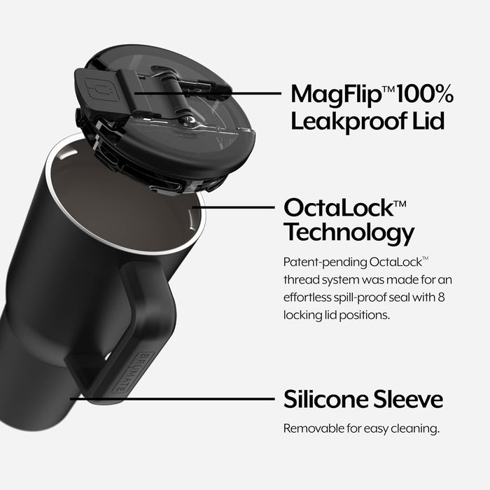 BruMate MUV 35oz Tumbler with Wake Forest Demon Deacons Logos