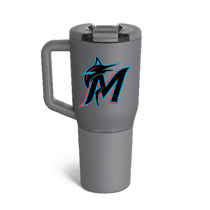 BruMate MUV 35oz Tumbler with Miami Marlins Logos