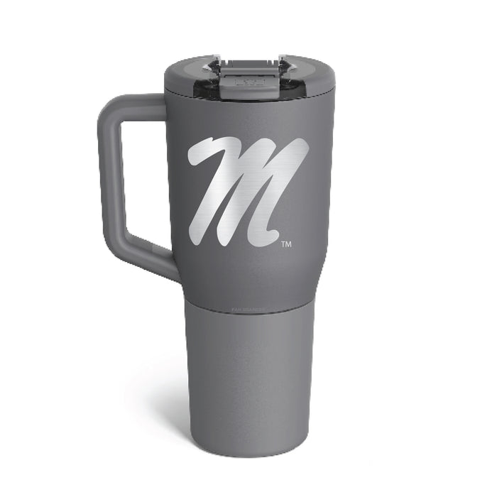 BruMate MUV 35oz Tumbler with Mississippi Ole Miss Logos