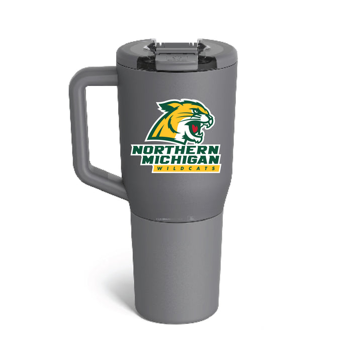 BruMate MUV 35oz Tumbler with Northern Michigan University Wildcats Logos