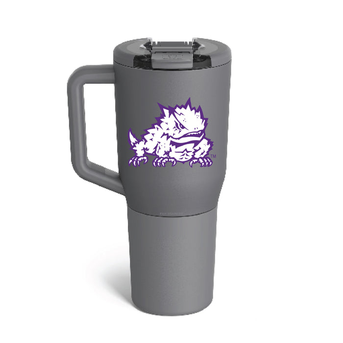 BruMate MUV 35oz Tumbler with Texas Christian University Horned Frogs Logos