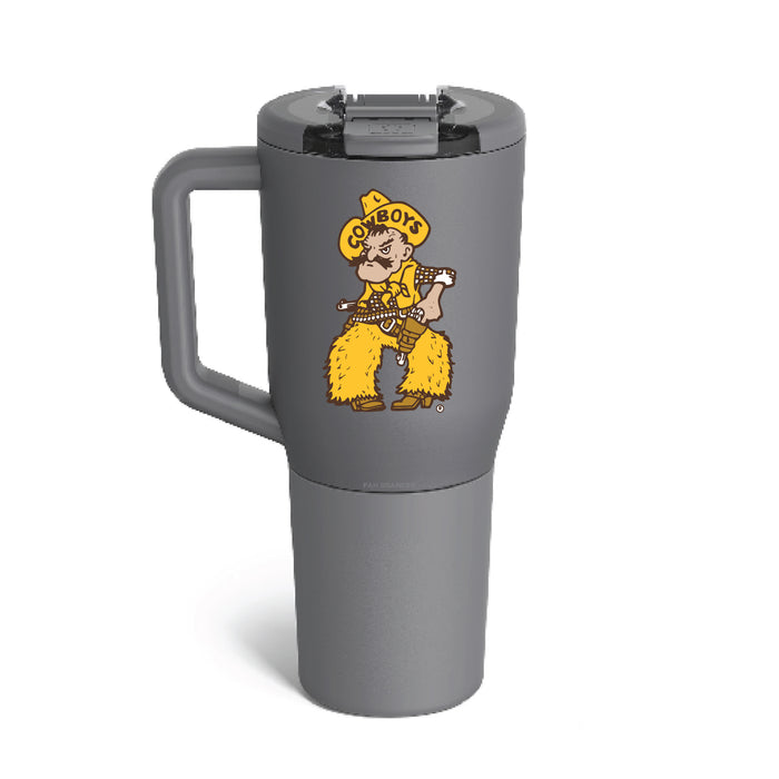 BruMate MUV 35oz Tumbler with Wyoming Cowboys Logos