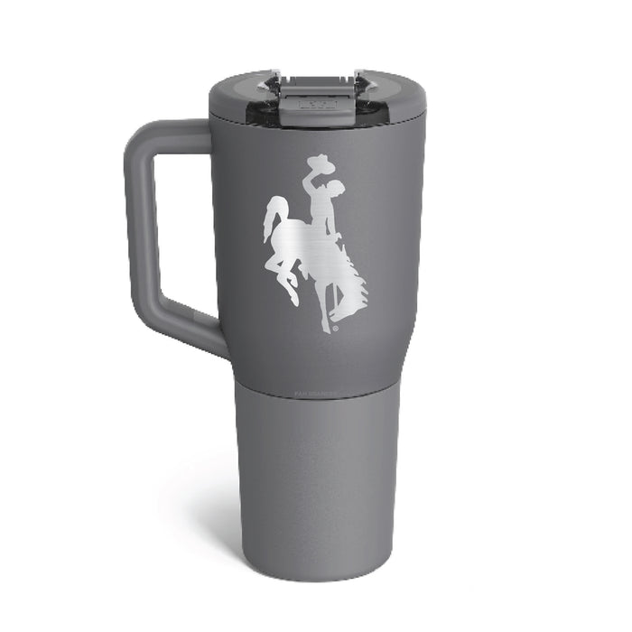 BruMate MUV 35oz Tumbler with Wyoming Cowboys Logos