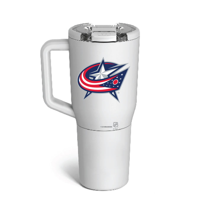BruMate MUV 35oz Tumbler with Columbus Blue Jackets Logos
