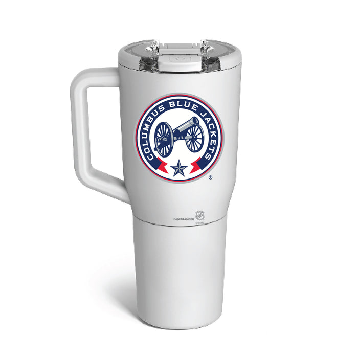 BruMate MUV 35oz Tumbler with Columbus Blue Jackets Logos