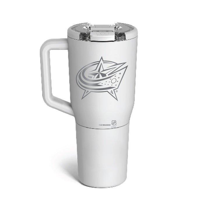 BruMate MUV 35oz Tumbler with Columbus Blue Jackets Logos
