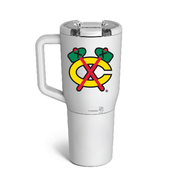 BruMate MUV 35oz Tumbler with Chicago Blackhawks Logos