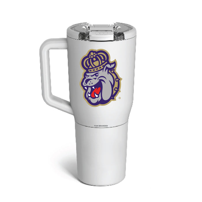 BruMate MUV 35oz Tumbler with James Madison Dukes Logos