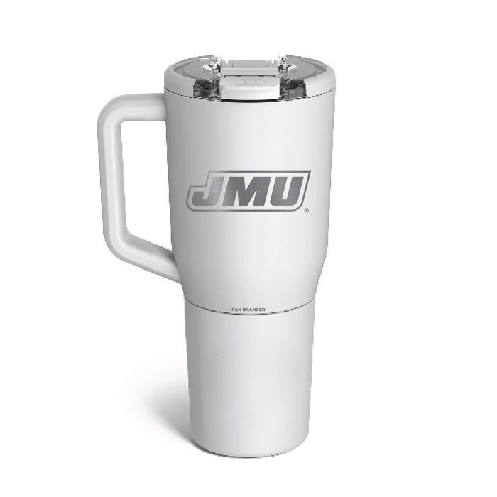 BruMate MUV 35oz Tumbler with James Madison Dukes Logos