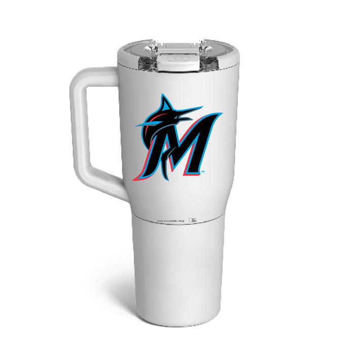 BruMate MUV 35oz Tumbler with Miami Marlins Logos