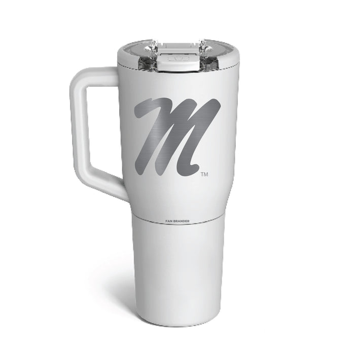BruMate MUV 35oz Tumbler with Mississippi Ole Miss Logos
