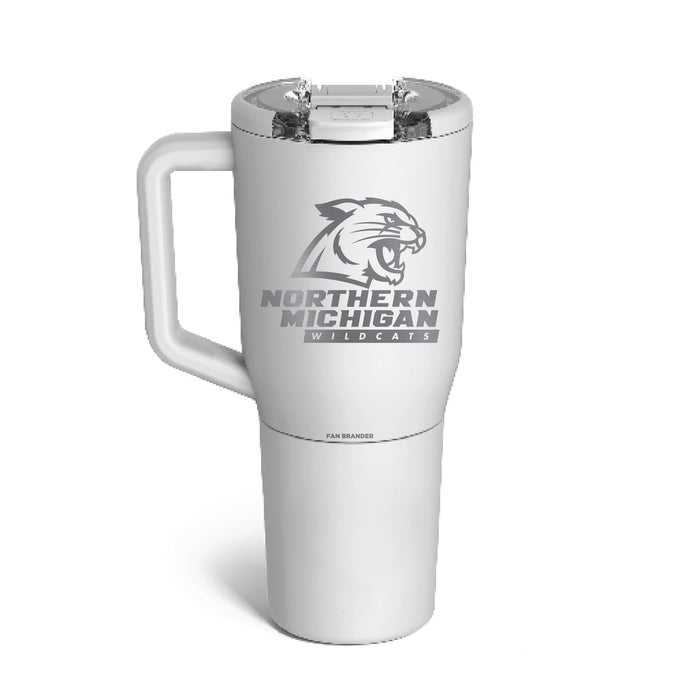 BruMate MUV 35oz Tumbler with Northern Michigan University Wildcats Logos