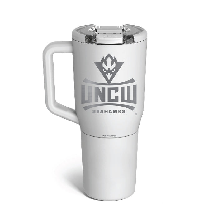 BruMate MUV 35oz Tumbler with UNC Wilmington Seahawks Logos