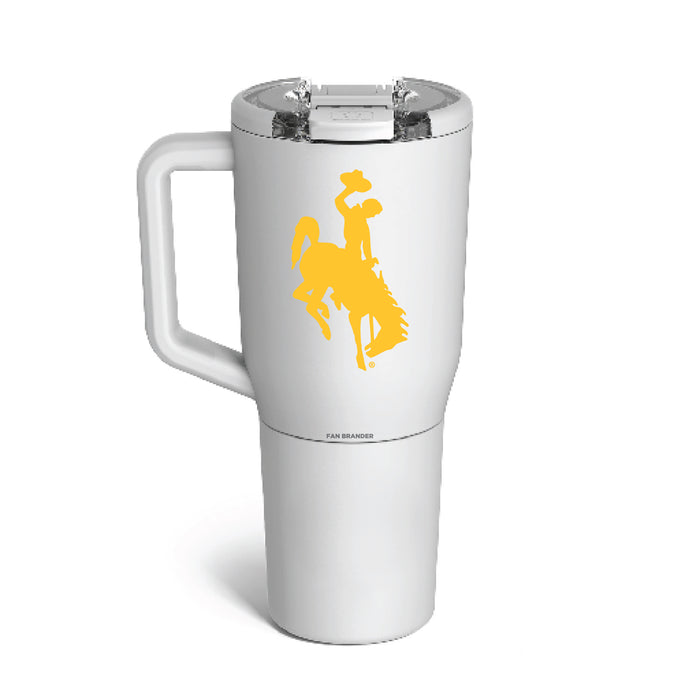 BruMate MUV 35oz Tumbler with Wyoming Cowboys Logos