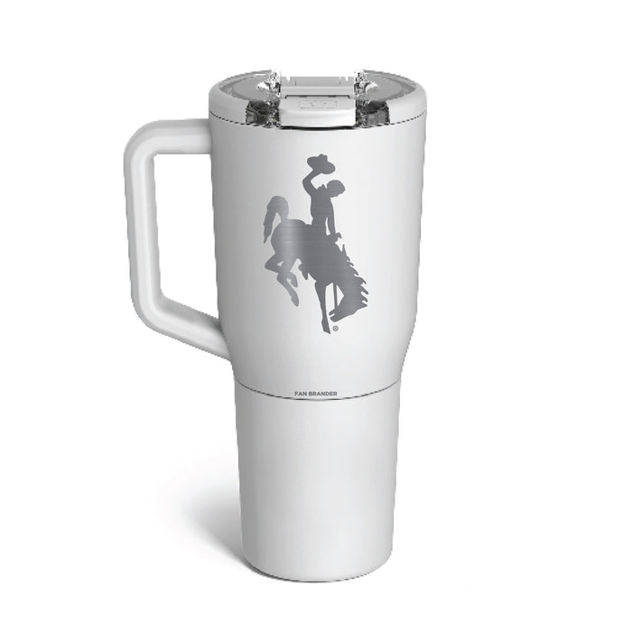 BruMate MUV 35oz Tumbler with Wyoming Cowboys Logos