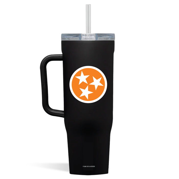 Corkcicle Cruiser 40oz Tumbler with Tennessee Vols Tennessee Triple Star