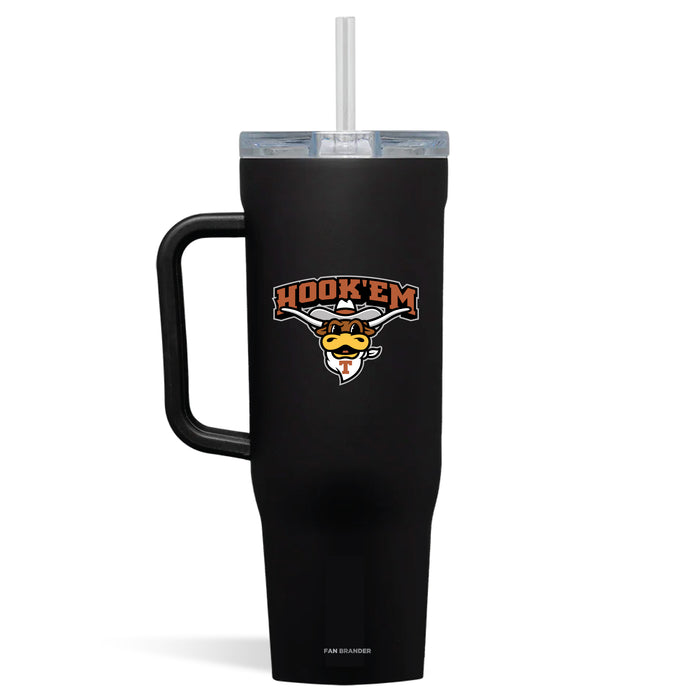 Corkcicle Cruiser 40oz Tumbler with Texas Longhorns  Hook EM