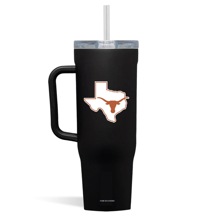 Corkcicle Cruiser 40oz Tumbler with Texas Longhorns  State Design