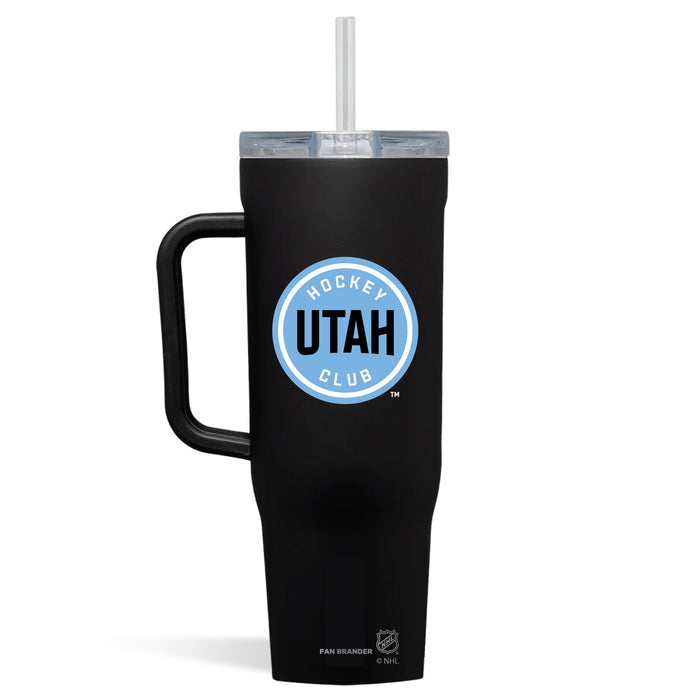 Corkcicle Cruiser 40oz Tumbler with Utah Hockey Club Primary Mark