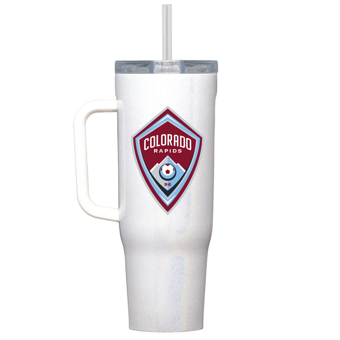 Corkcicle Cruiser 40oz Tumbler with Colorado Rapids Primary Logo