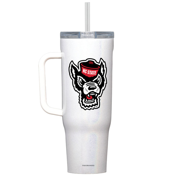 Corkcicle Cruiser 40oz Tumbler with NC State Wolfpack NC State Wolf Head