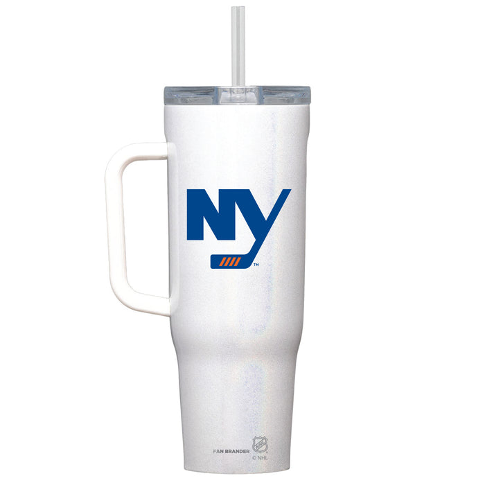 Corkcicle Cruiser 40oz Tumbler with New York Islanders Secondary Logo