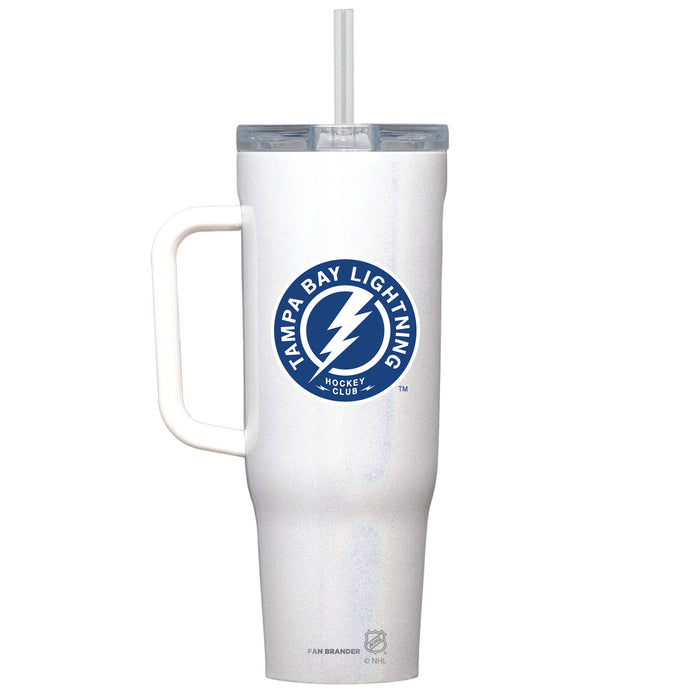 Corkcicle Cruiser 40oz Tumbler with Tampa Bay Lightning Secondary Logo