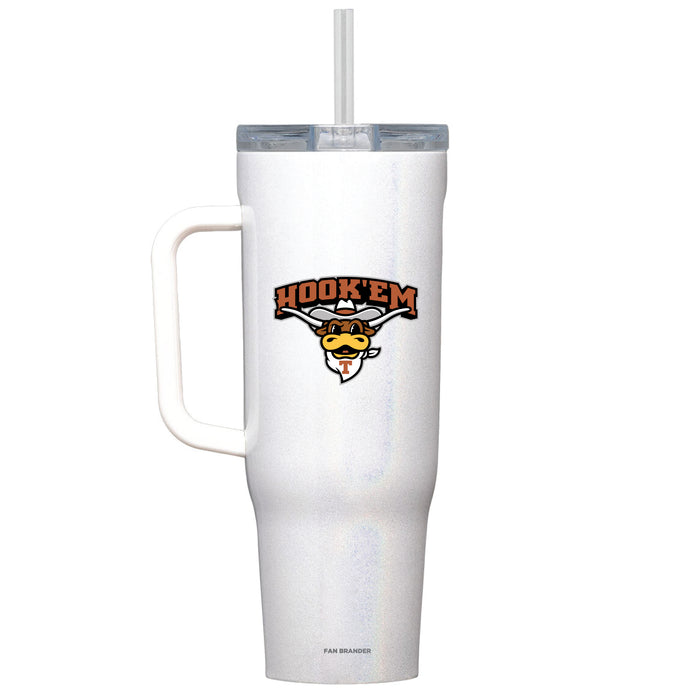 Corkcicle Cruiser 40oz Tumbler with Texas Longhorns  Hook EM