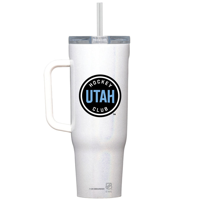 Corkcicle Cruiser 40oz Tumbler with Utah Hockey Club Primary Mark